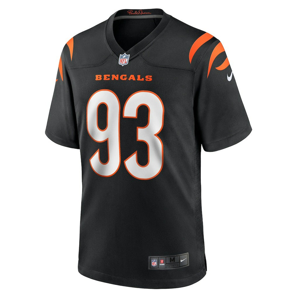 McKinnley Jackson Cincinnati Bengals Game Jersey Black | Nike for Sale