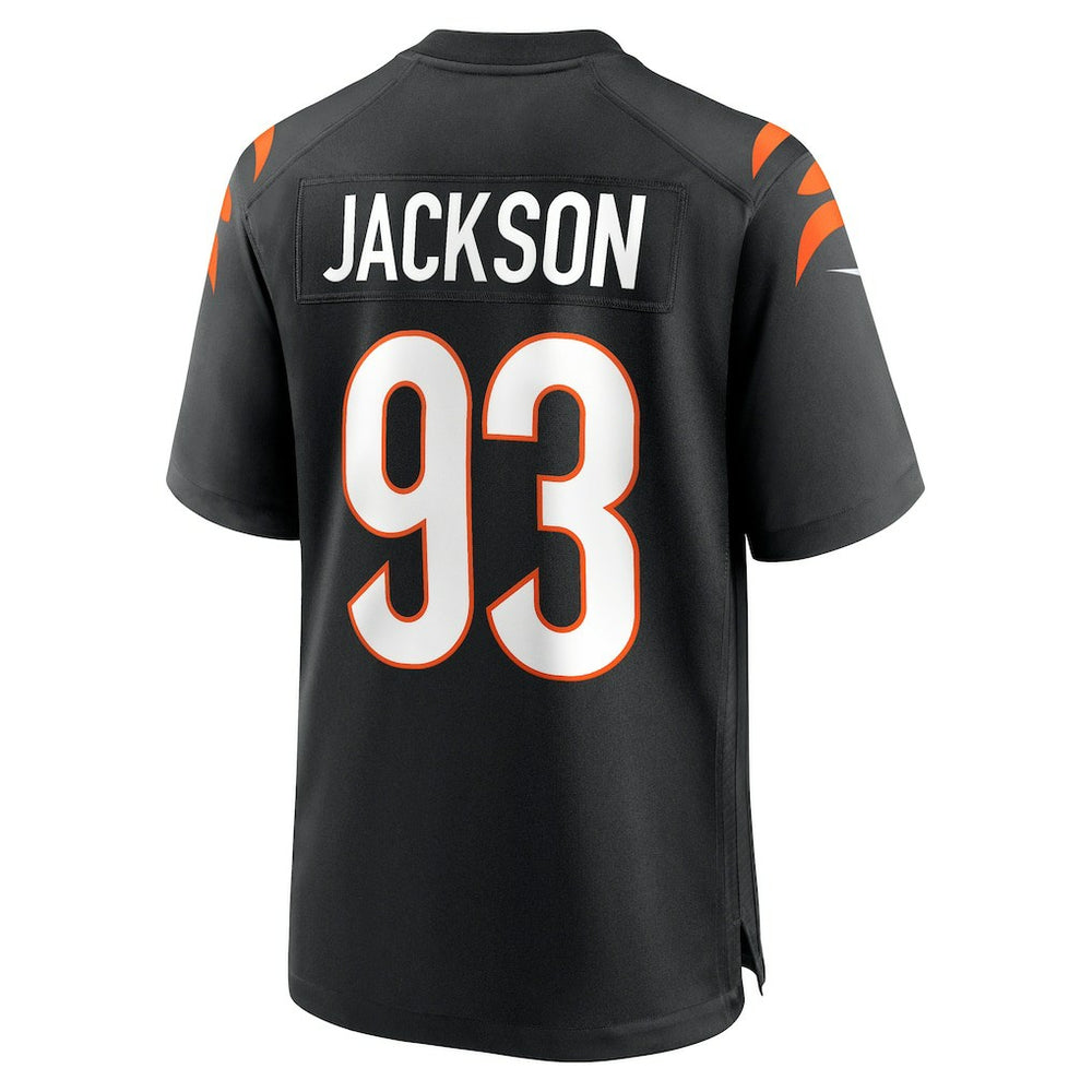 McKinnley Jackson Cincinnati Bengals Game Jersey Black | Nike for Sale