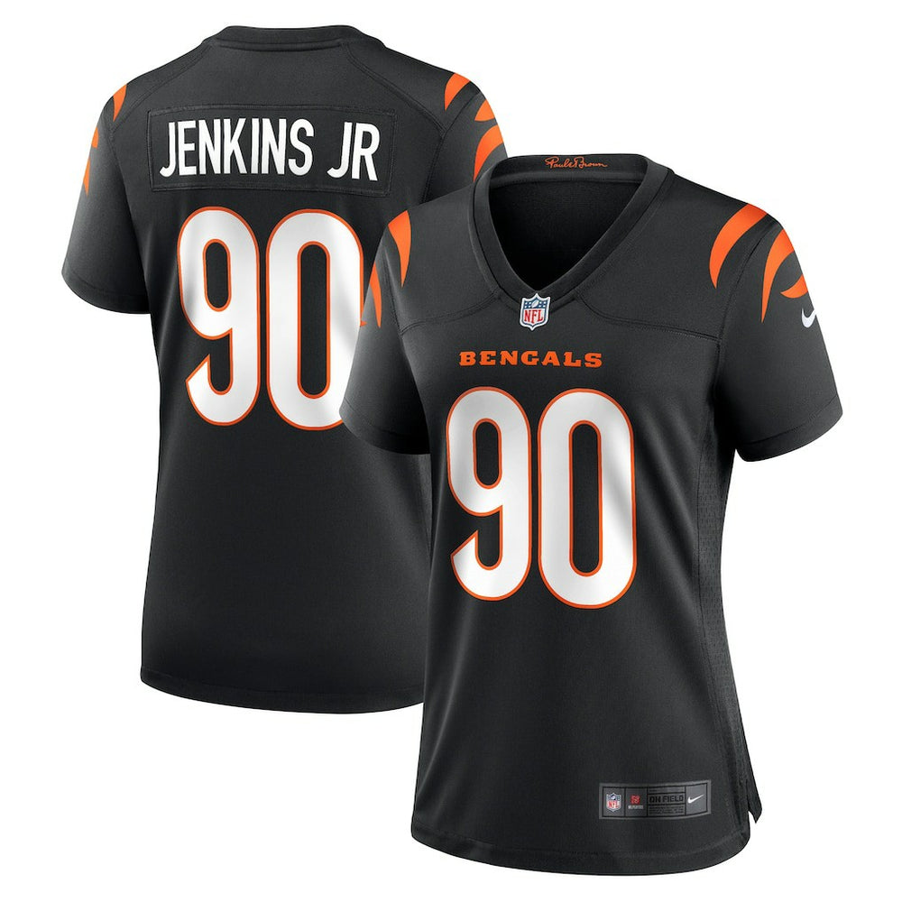 Kris Jenkins Jr. Cincinnati Bengals Women's Game Jersey Black | Nike for Sale