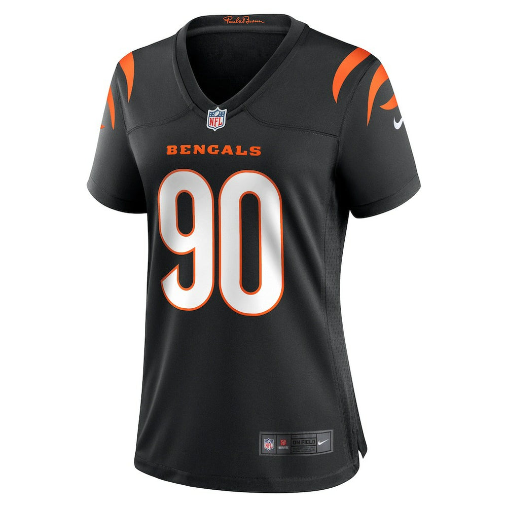 Kris Jenkins Jr. Cincinnati Bengals Women's Game Jersey Black | Nike for Sale