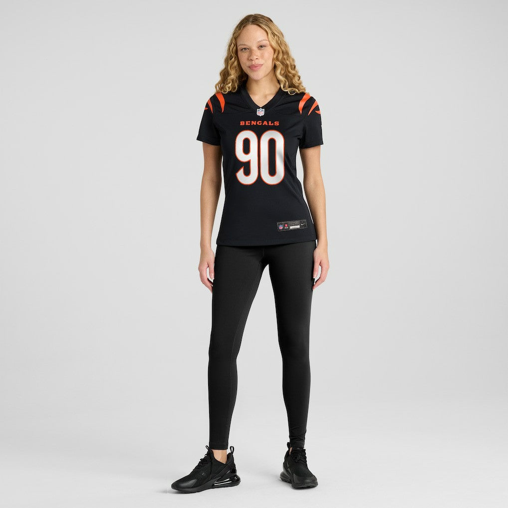 Kris Jenkins Jr. Cincinnati Bengals Women's Game Jersey Black | Nike for Sale
