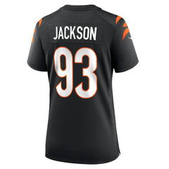 McKinnley Jackson Cincinnati Bengals Women's Game Jersey Black | Nike for Sale