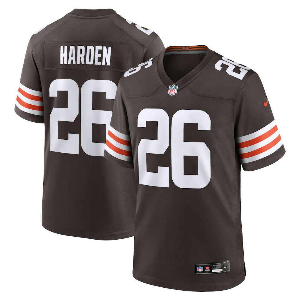 Myles Harden Cleveland Browns Team Game Jersey Brown | Nike for Sale