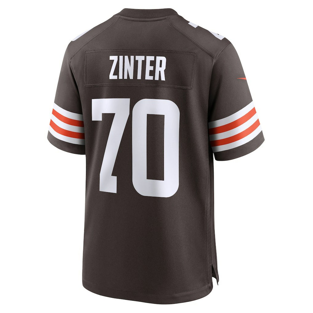 Zak Zinter Cleveland Browns Team Game Jersey Brown | Nike for Sale