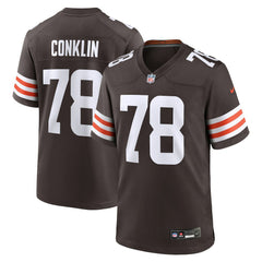 Jack Conklin Cleveland Browns Team Game Jersey Brown | Nike for Sale