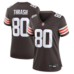 Jamari Thrash Cleveland Browns Women's Game Jersey Brown | Nike for Sale