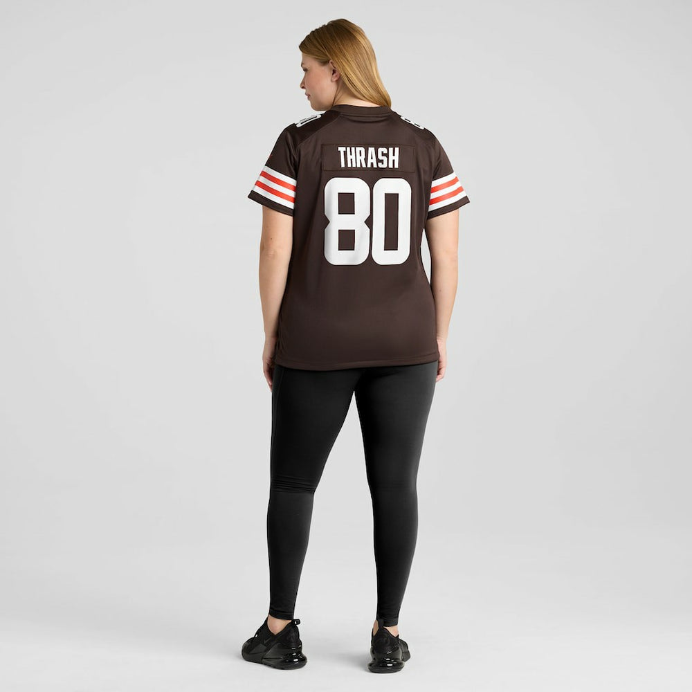 Jamari Thrash Cleveland Browns Women's Game Jersey Brown | Nike for Sale