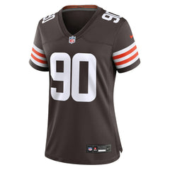 Maurice Hurst II Cleveland Browns Women's Game Jersey Brown | Nike for Sale