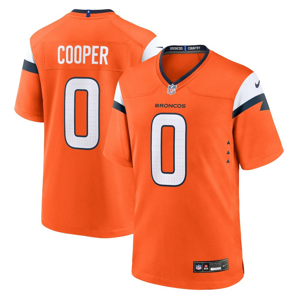 Jonathon Cooper Denver Broncos Team Game Jersey Orange | Nike for Sale