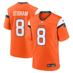 Jarrett Stidham Denver Broncos Team Game Jersey Orange | Nike for Sale
