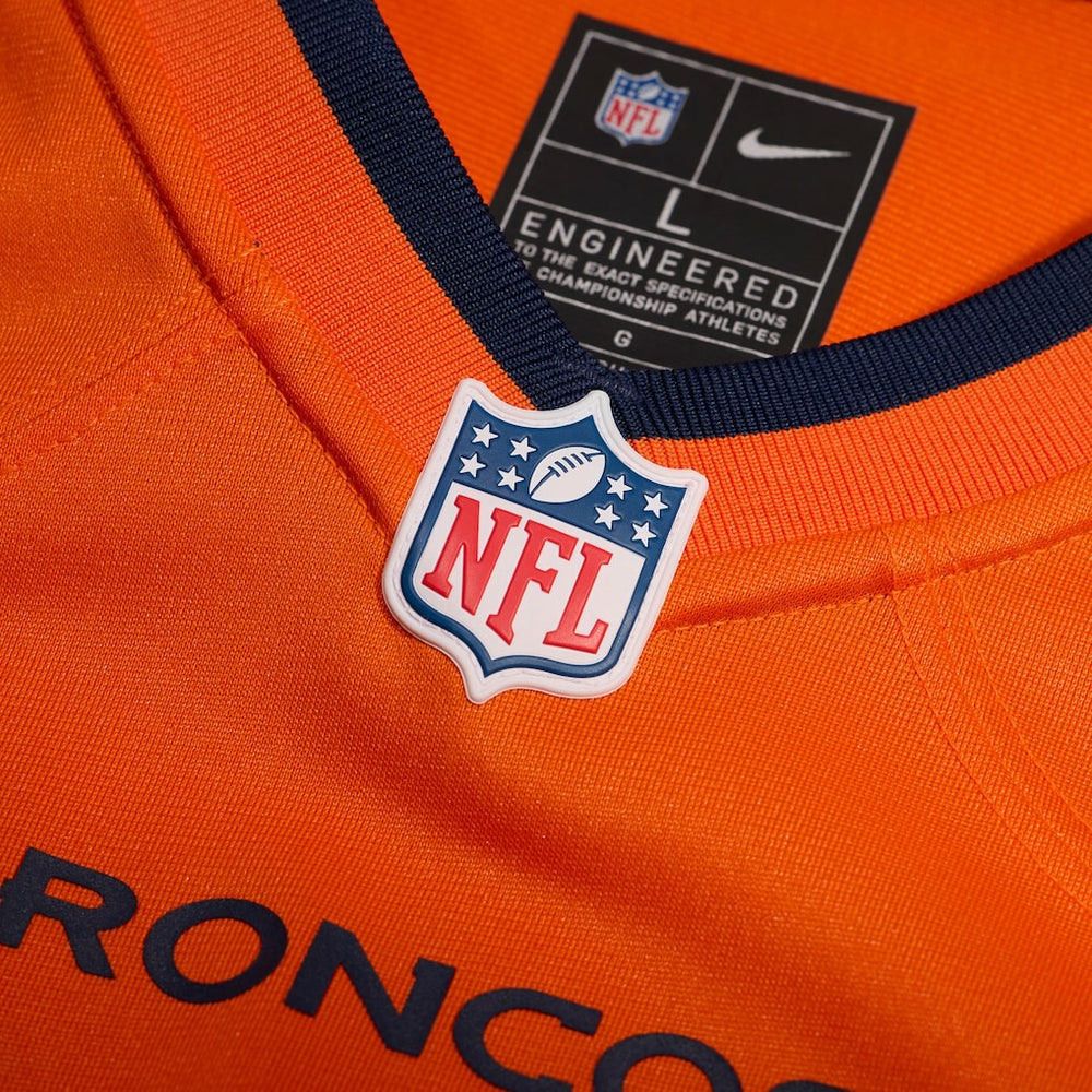 Riley Moss Denver Broncos Team Game Jersey Orange | Nike for Sale