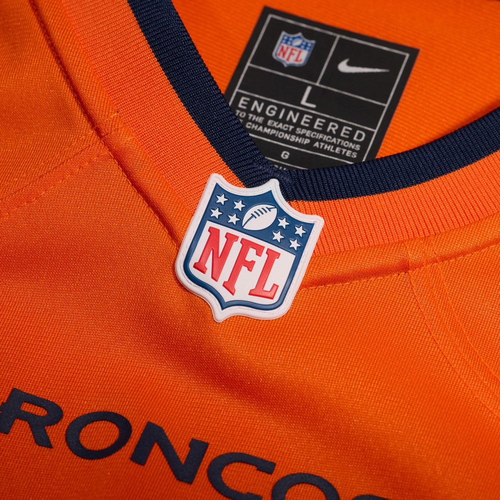 Devon Key Denver Broncos Team Game Jersey Orange | Nike for Sale