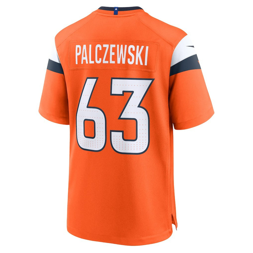 Alex Palczewski Denver Broncos Team Game Jersey Orange | Nike for Sale