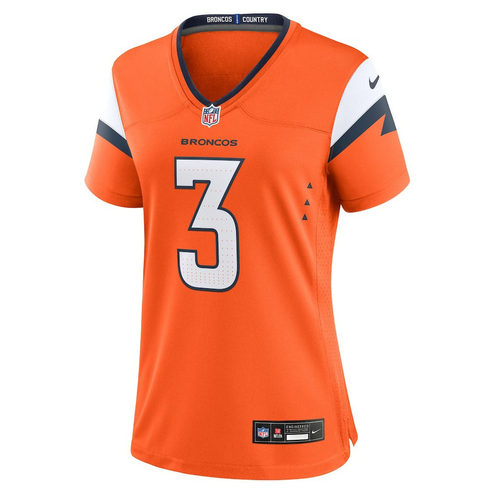 Wil Lutz Denver Broncos Women's Team Game Jersey Orange | Nike for Sale