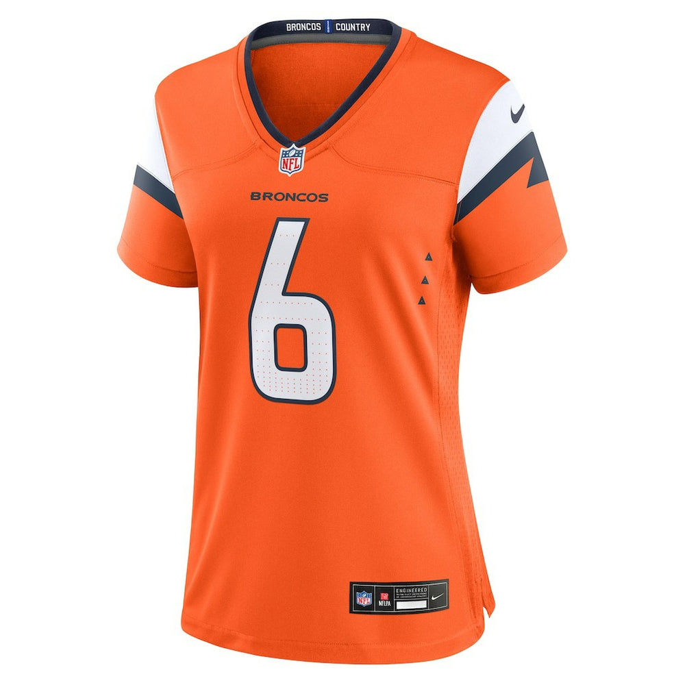 P.J. Locke Denver Broncos Women's Team Game Jersey Orange | Nike for Sale