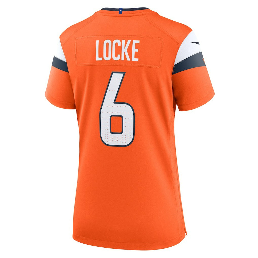 P.J. Locke Denver Broncos Women's Team Game Jersey Orange | Nike for Sale