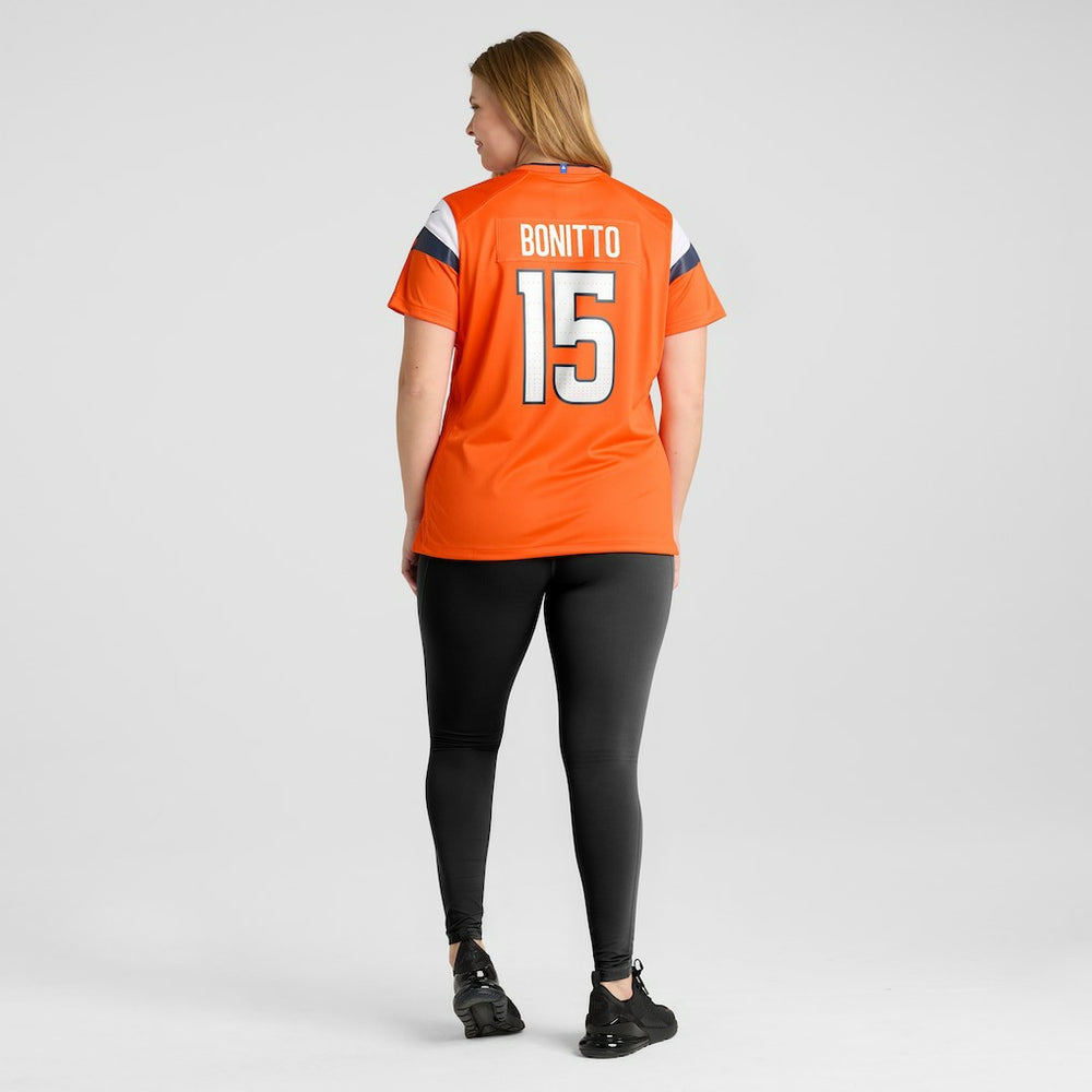 Nik Bonitto Denver Broncos Women's Team Game Jersey Orange | Nike for Sale