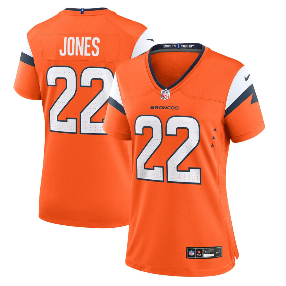 Brandon Jones Denver Broncos Women's Team Game Jersey Orange | Nike for Sale