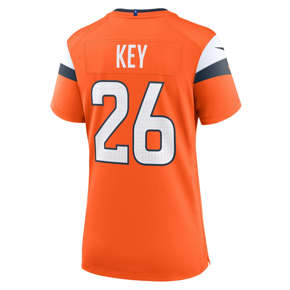 Devon Key Denver Broncos Women's Team Game Jersey Orange | Nike for Sale