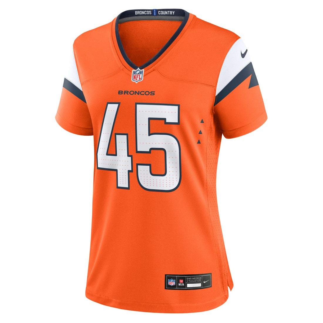 Nate Adkins Denver Broncos Women's Team Game Jersey Orange | Nike for Sale