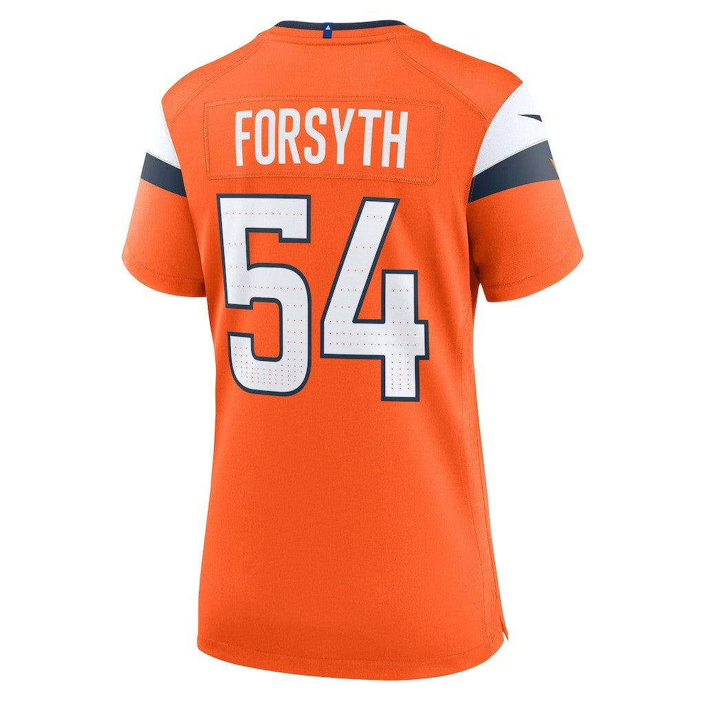 Alex Forsyth Denver Broncos Women's Team Game Jersey Orange | Nike for Sale