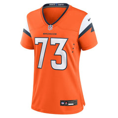 Frank Crum Denver Broncos Women's Team Game Jersey Orange | Nike for Sale
