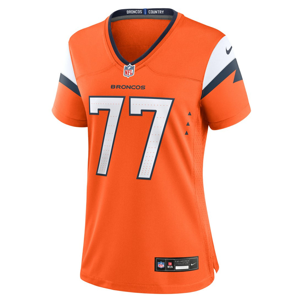 Quinn Meinerz Denver Broncos Women's Team Game Jersey Orange | Nike for Sale