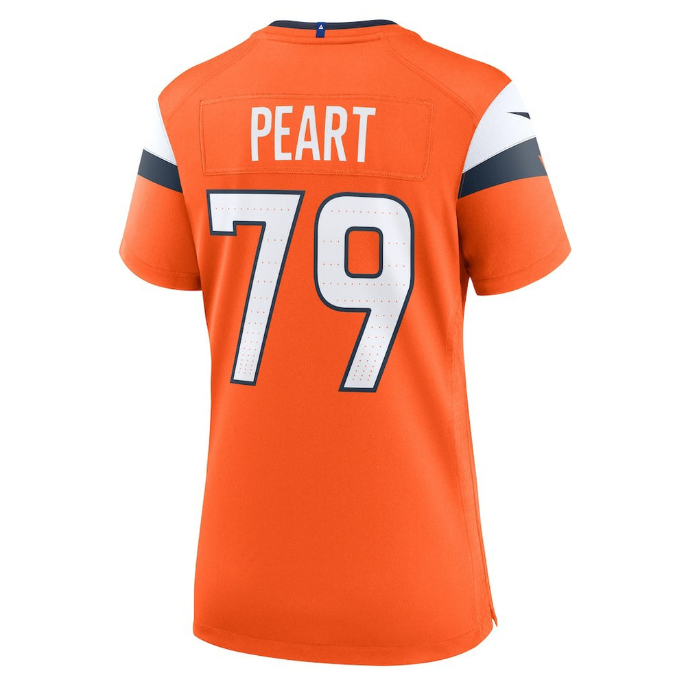 Matt Peart Denver Broncos Women's Team Game Jersey Orange | Nike for Sale