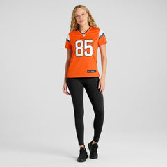 Lucas Krull Denver Broncos Women's Team Game Jersey Orange | Nike for Sale