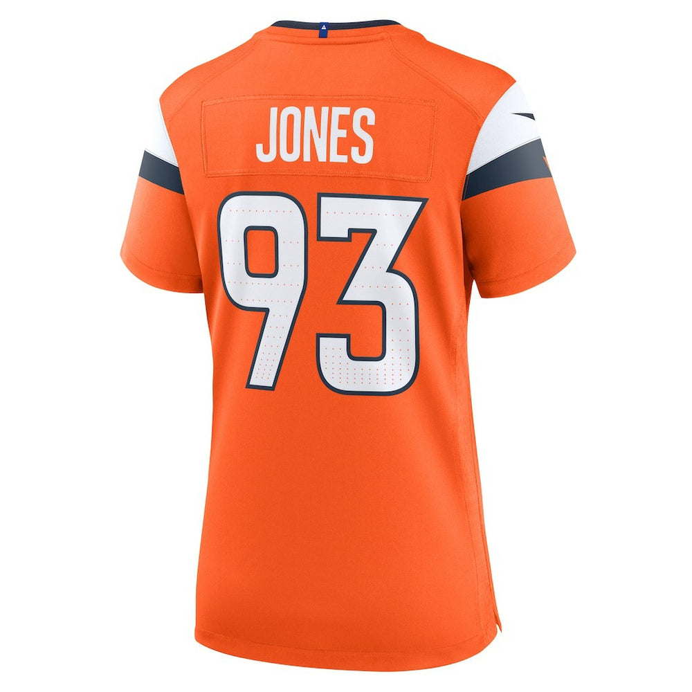 D.J. Jones Denver Broncos Women's Team Game Jersey Orange | Nike for Sale
