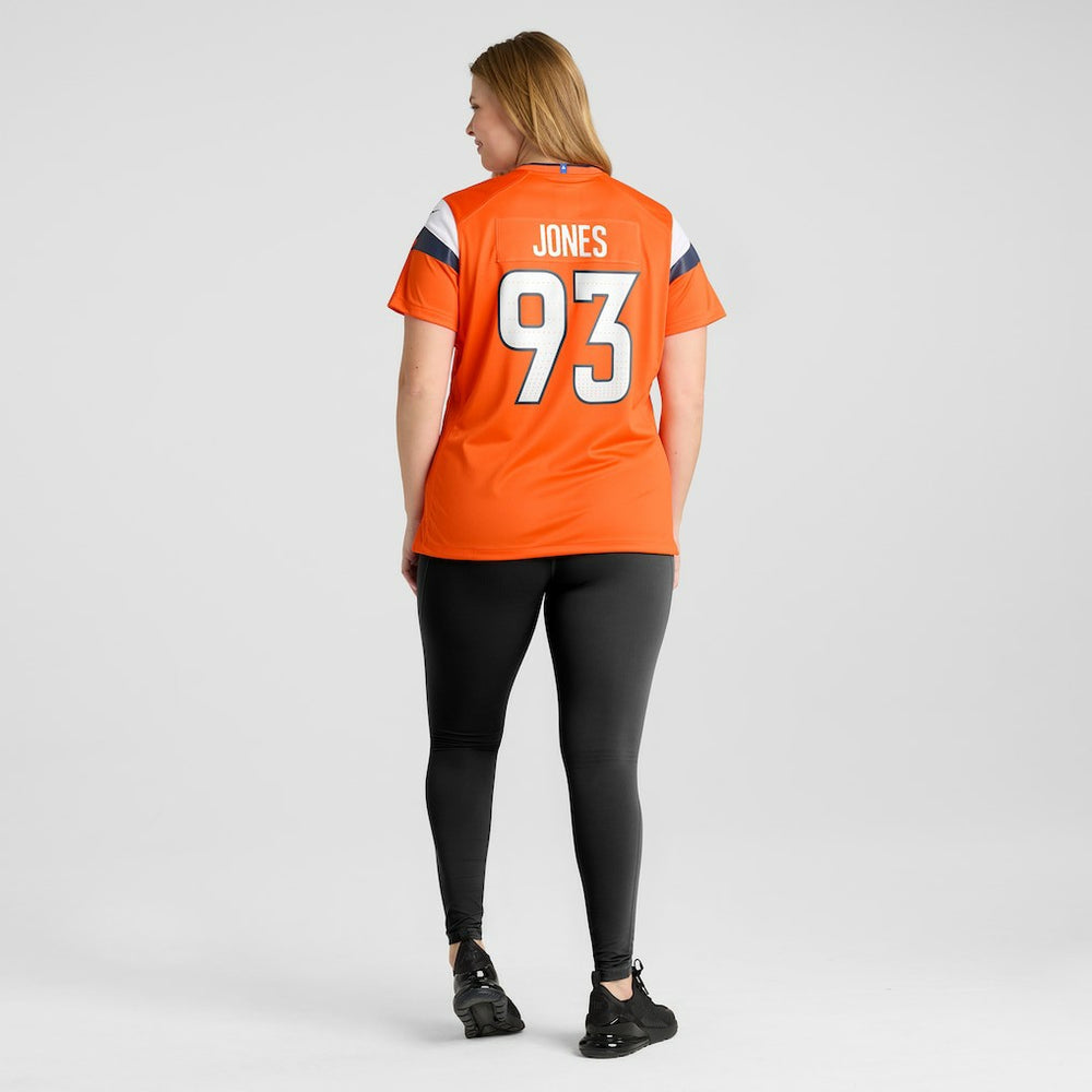 D.J. Jones Denver Broncos Women's Team Game Jersey Orange | Nike for Sale