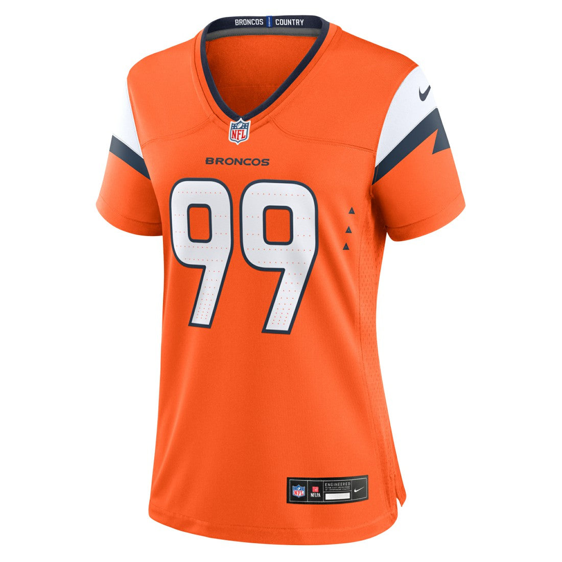 Zach Allen Denver Broncos Women's Team Game Jersey Orange | Nike for Sale