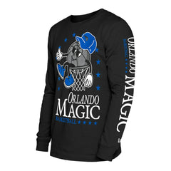 Orlando Magic Old School Sport Long Sleeve T-Shirt Black - NBA