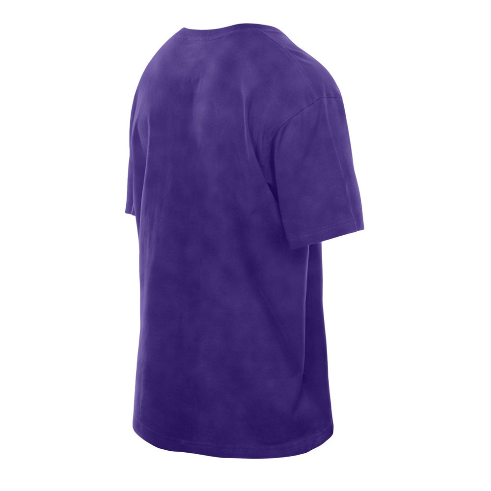 Los Angeles Lakers Old School Sport Vintage Wash T-Shirt Purple - NBA