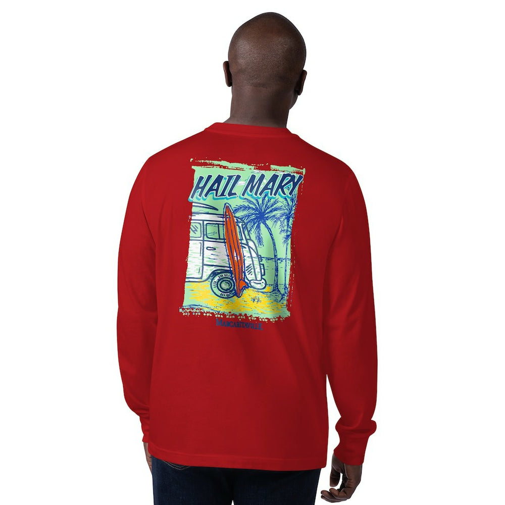 Atlanta Falcons Margaritaville Hail Mary Long Sleeve T-Shirt Red | NFL