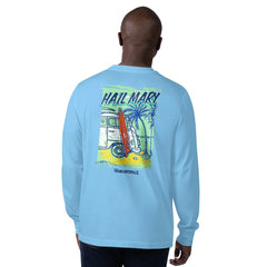 New York Jets Margaritaville Hail Mary Long Sleeve T-Shirt Blue | NFL
