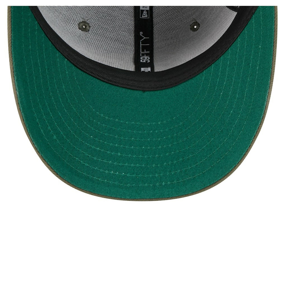 Chicago Bulls Tonal Florals 59FIFTY Fitted Hat Olive - NBA