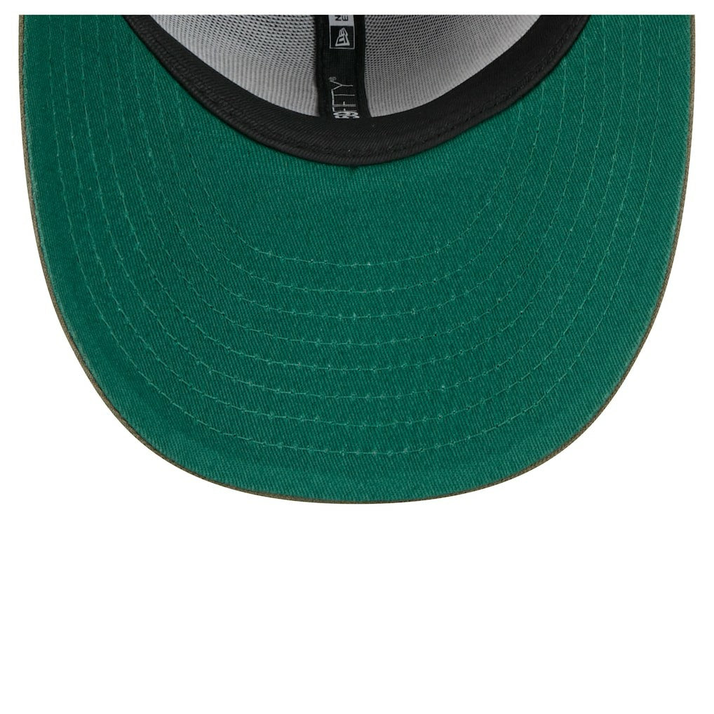 Boston Celtics Tonal Florals 59FIFTY Fitted Hat Olive - NBA