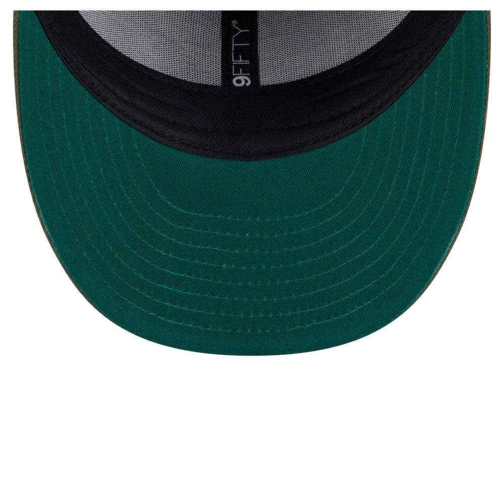 Detroit Red Wings New Era Tonal Florals 59FIFTY Fitted Hat - Olive - NHL