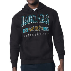 Jacksonville Jaguars Starter Retro Team Logo Pullover Hoodie Black | NFL