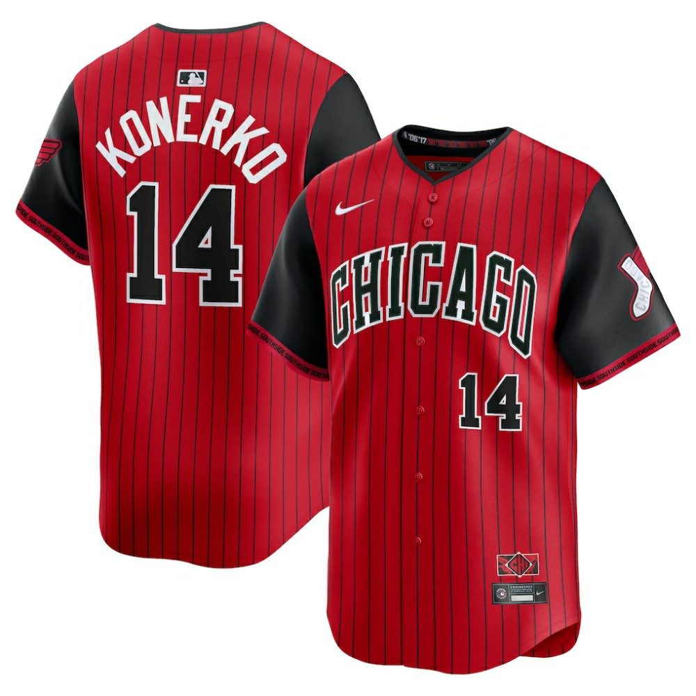 Paul Konerko Chicago White Sox Nike 2025 City Connect Limited Retired Player Jersey - MLB