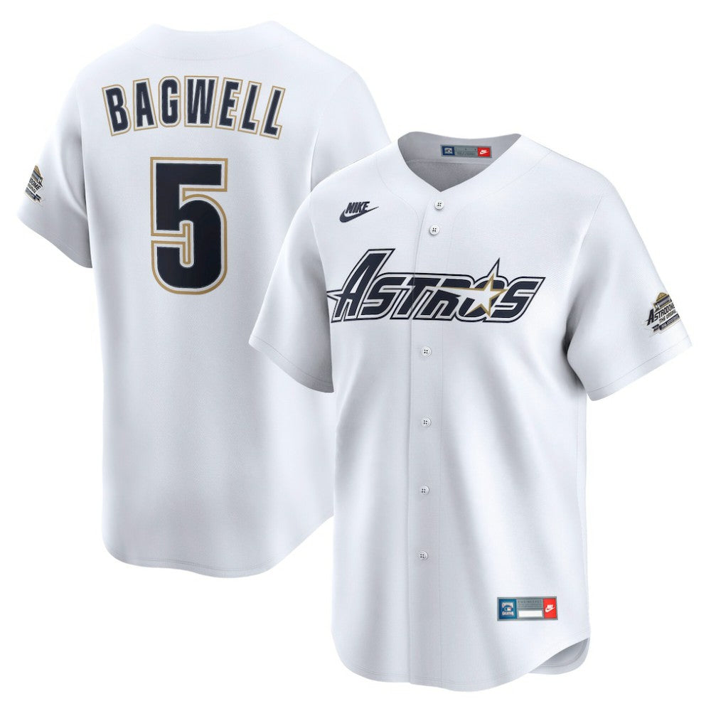 Jeff Bagwell Houston Astros Nike Throwback Cooperstown Collection Limited Jersey - MLB