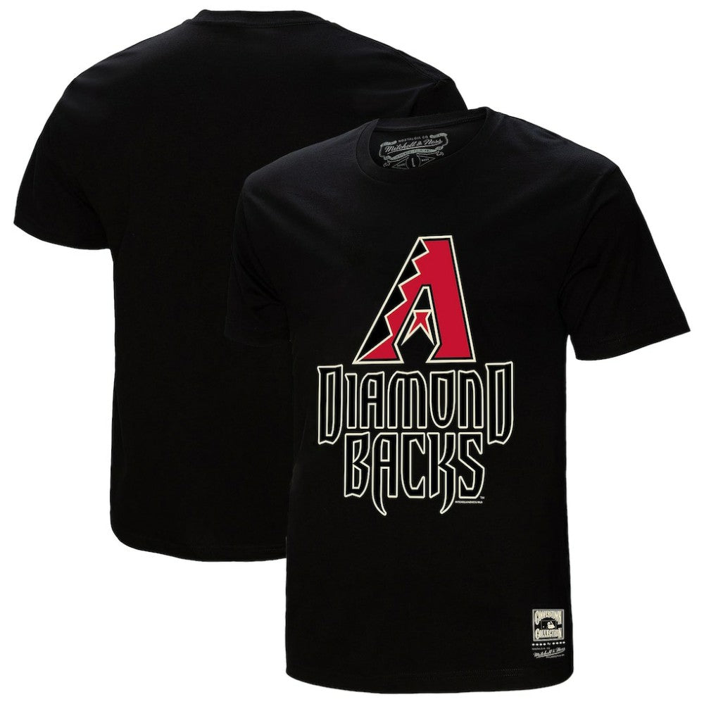 Arizona Diamondbacks Mitchell & Ness Cooperstown Collection Logo T-Shirt - MLB