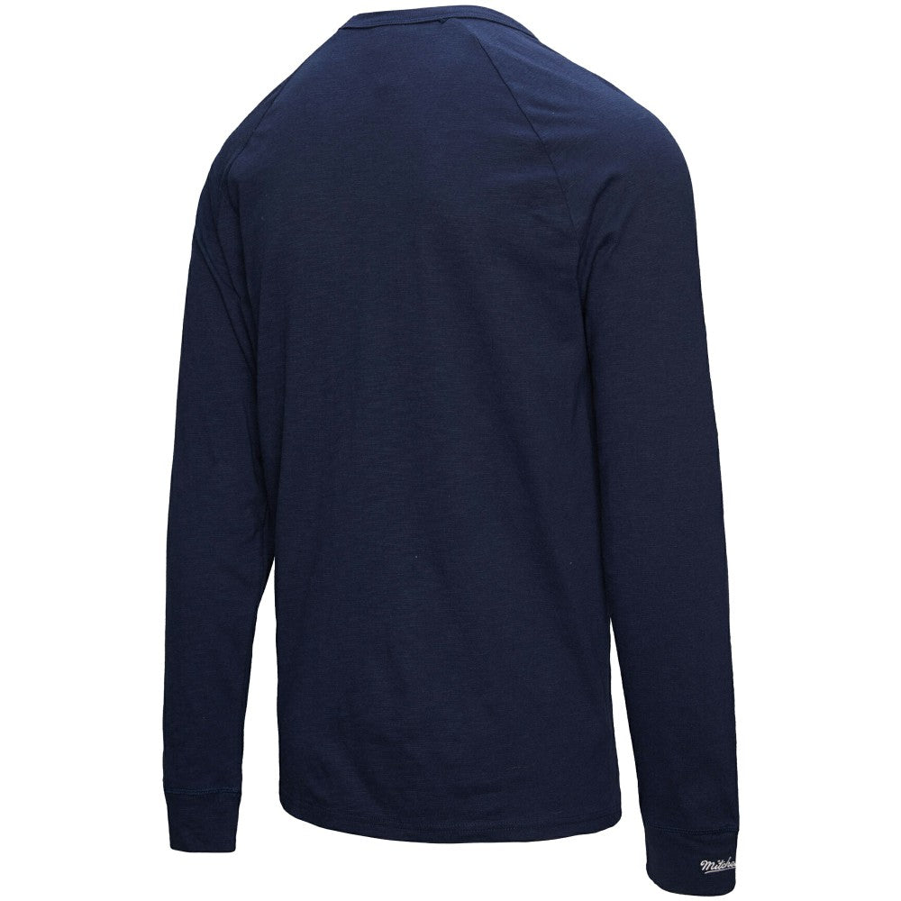 Minnesota Twins Mitchell & Ness Arched Logo Slub Long Sleeve T-Shirt - MLB
