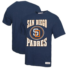 San Diego Padres Mitchell & Ness Arched Logo Slub T-Shirt - MLB