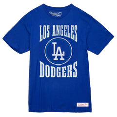 Los Angeles Dodgers Mitchell & Ness Arched Logo Slub T-Shirt - MLB