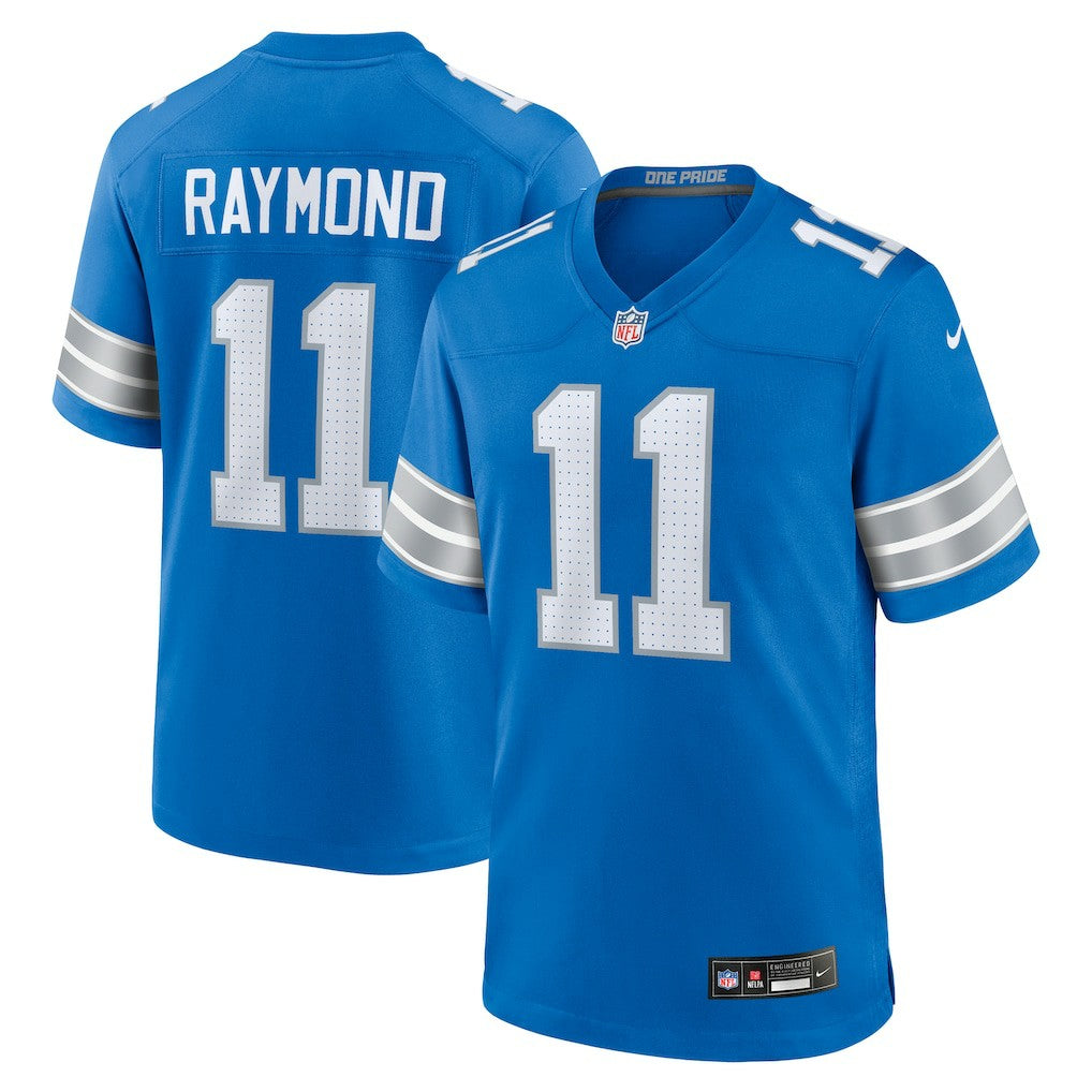 Kalif Raymond Detroit Lions Team Game Jersey Blue | Nike for Sale