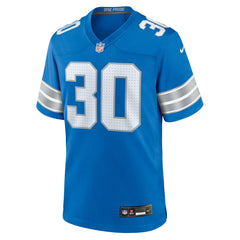 Khalil Dorsey Detroit Lions Team Game Jersey Blue | Nike for Sale