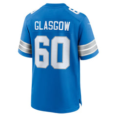 Graham Glasgow Detroit Lions Team Game Jersey Blue | Nike for Sale
