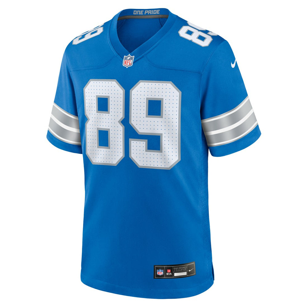 Brock Wright Detroit Lions Team Game Jersey Blue | Nike for Sale